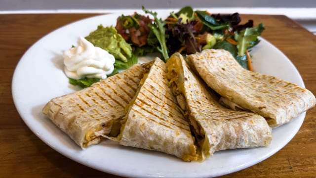 Chicken Quesadilla.