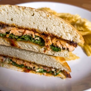 Grilled Salmon Sandwich