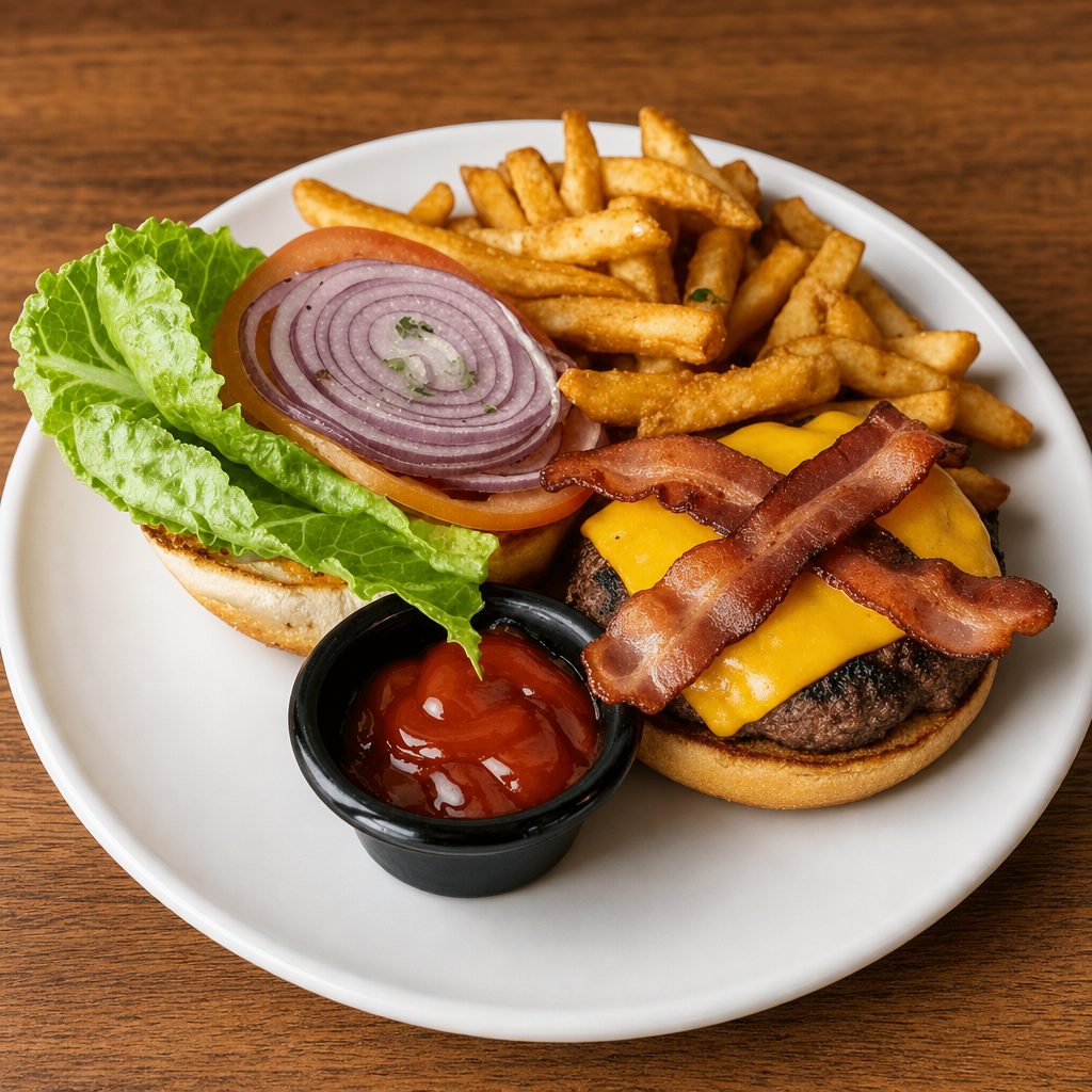La Tazita Bacon Burger (6 Oz).