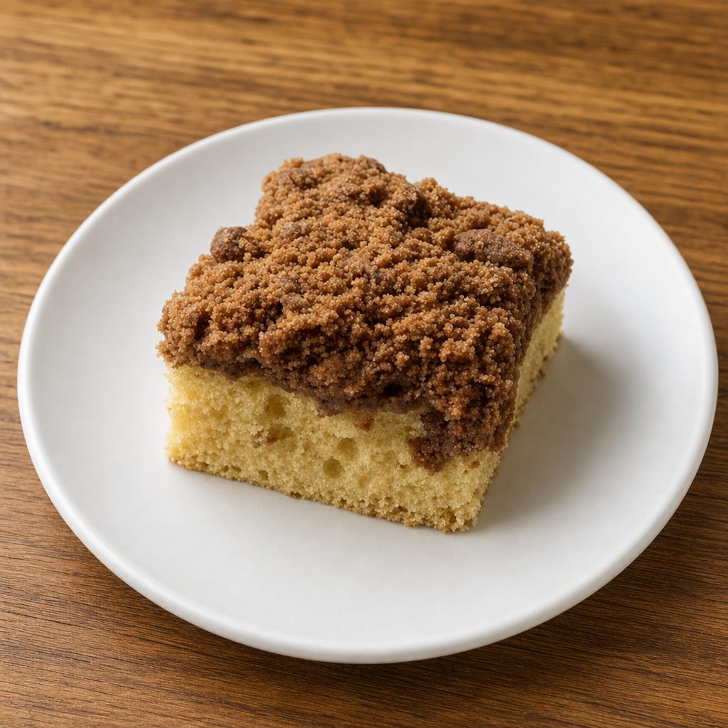Cinnamon Crumb Cake.