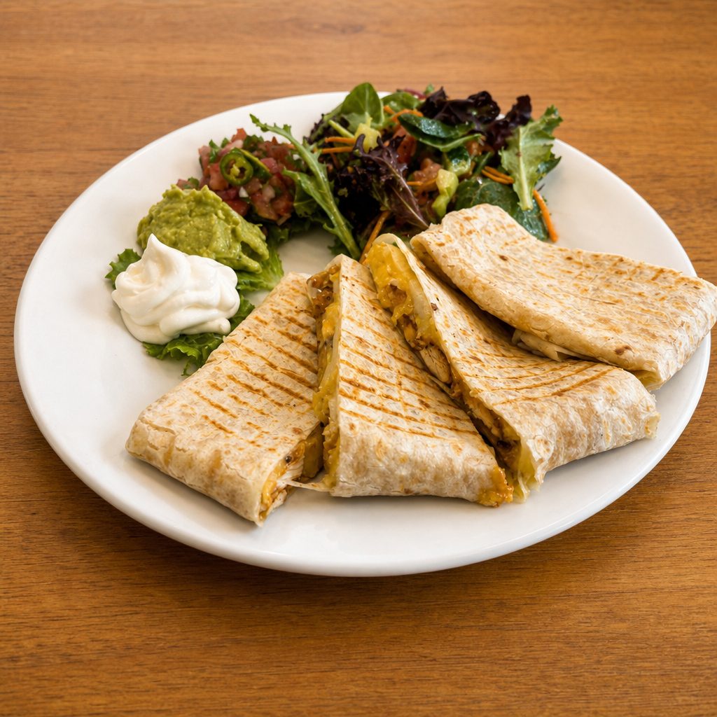 Chicken Quesadilla.