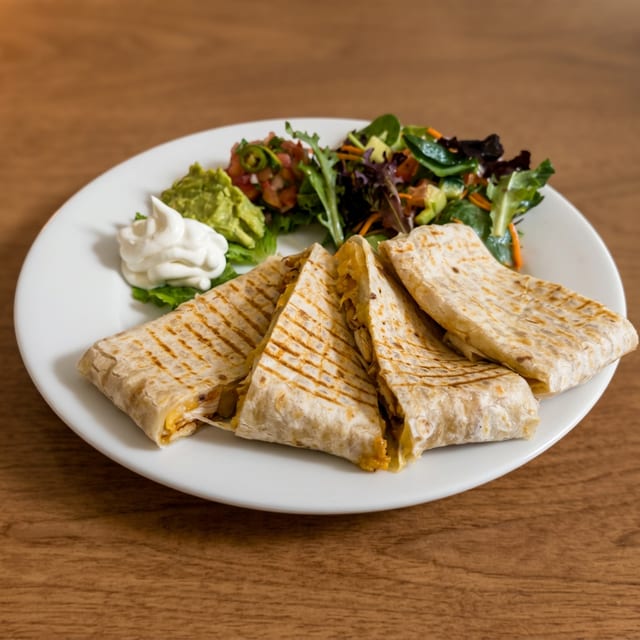 Chicken Quesadilla.